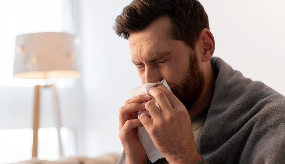 Teste rápido de detecção de  Influenza A e B, SARS-CoV2 (Covid-19) e Vírus Sincicial Respiratório