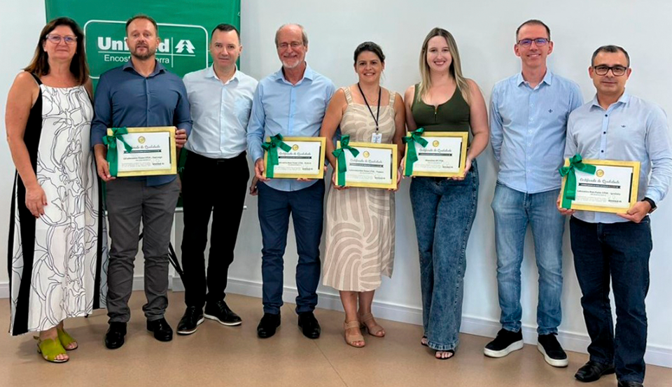 CLASSIFICAÇÃO OURO NAS AUDITORIAS UNIMED 2025